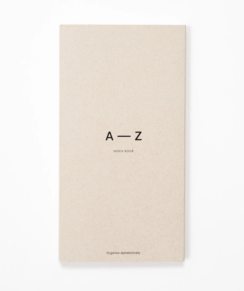 A-Z Notitieboek (Naturel)