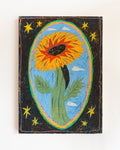 Oliepastel schilderij De nichtjes