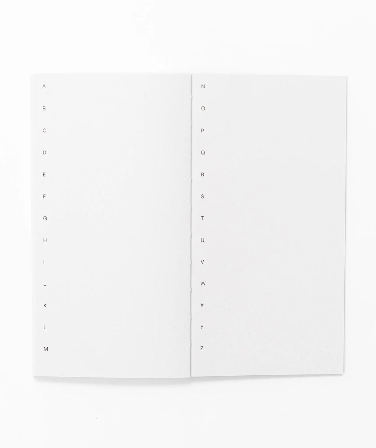 A-Z Notitieboek (Naturel)